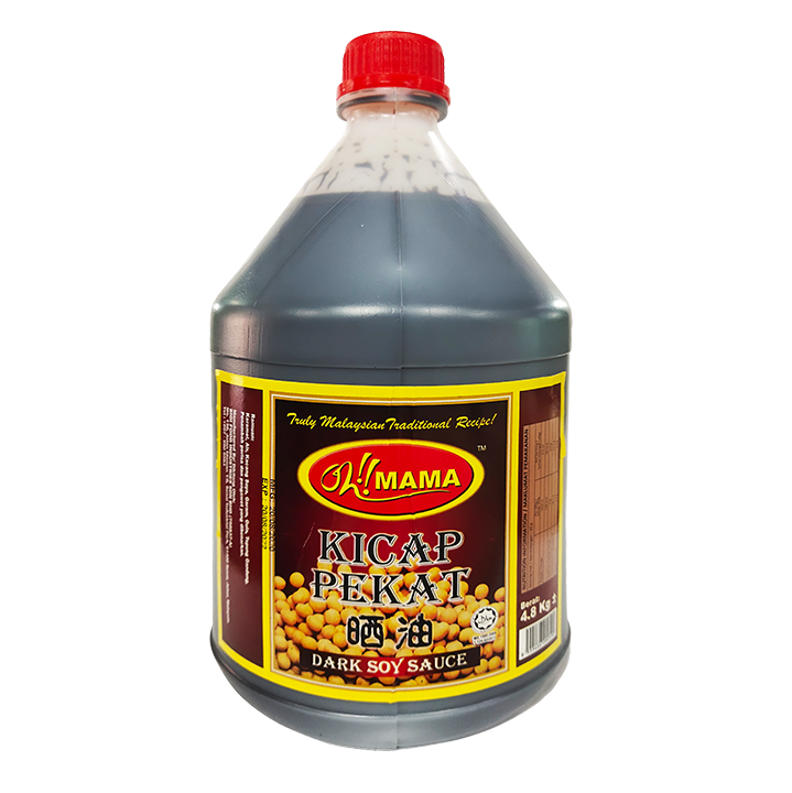 Plastic Bottle of Dark Soy Sauce 4.8L
