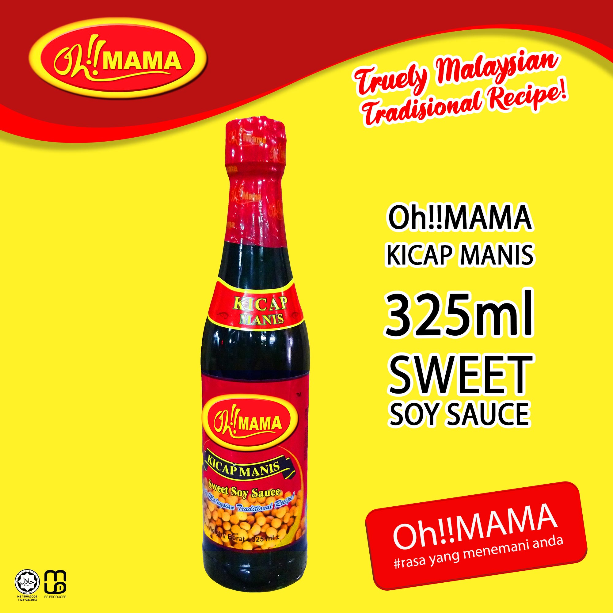 Oh!!MAMA Sweet Soy Sauce/ Kicap Manis 325ml